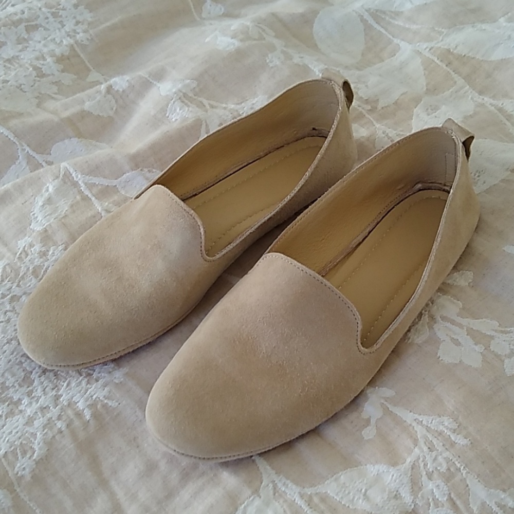 Eileen Fisher by Garnet Hill Size 7 Leather Flats